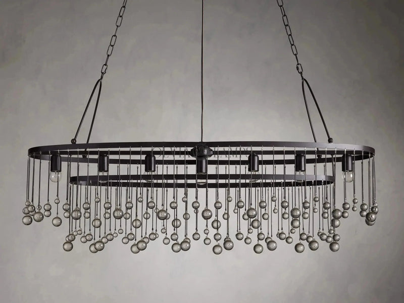 Aubrey Oval Chandelier-DWHOME