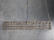 La Cage Rectangular Chandelier 7 Light-DWHOME