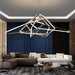 Marty Modern Rock Crystal Irregular Chandelier-DWHOME