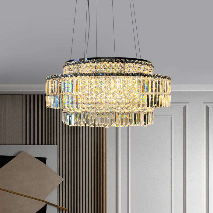 Bacci Crystal Chandelier.