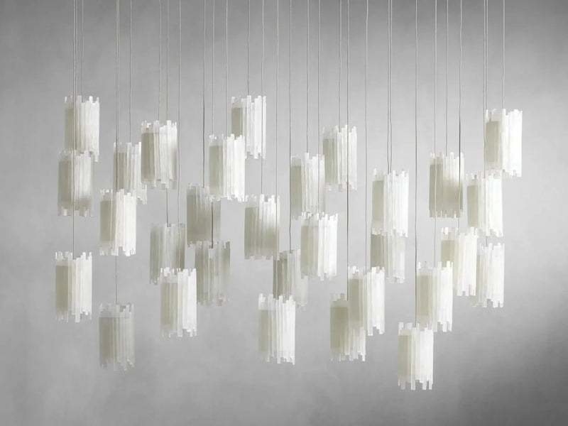 Gianna Rectangular Chandelier 15/30 Light-DWHOME