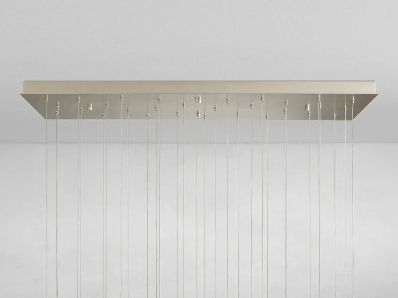 Gianna Rectangular Chandelier 15/30 Light-DWHOME