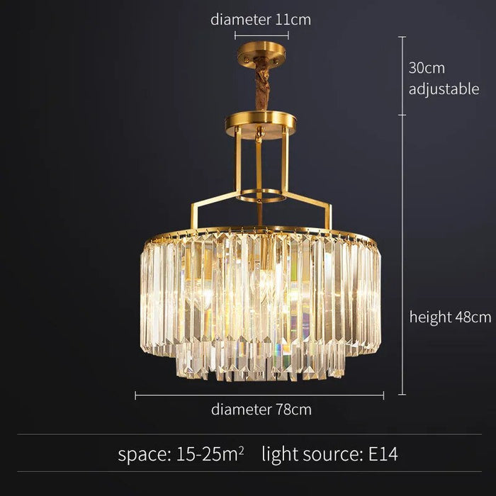 Gio Modern Crystal Chandelier.