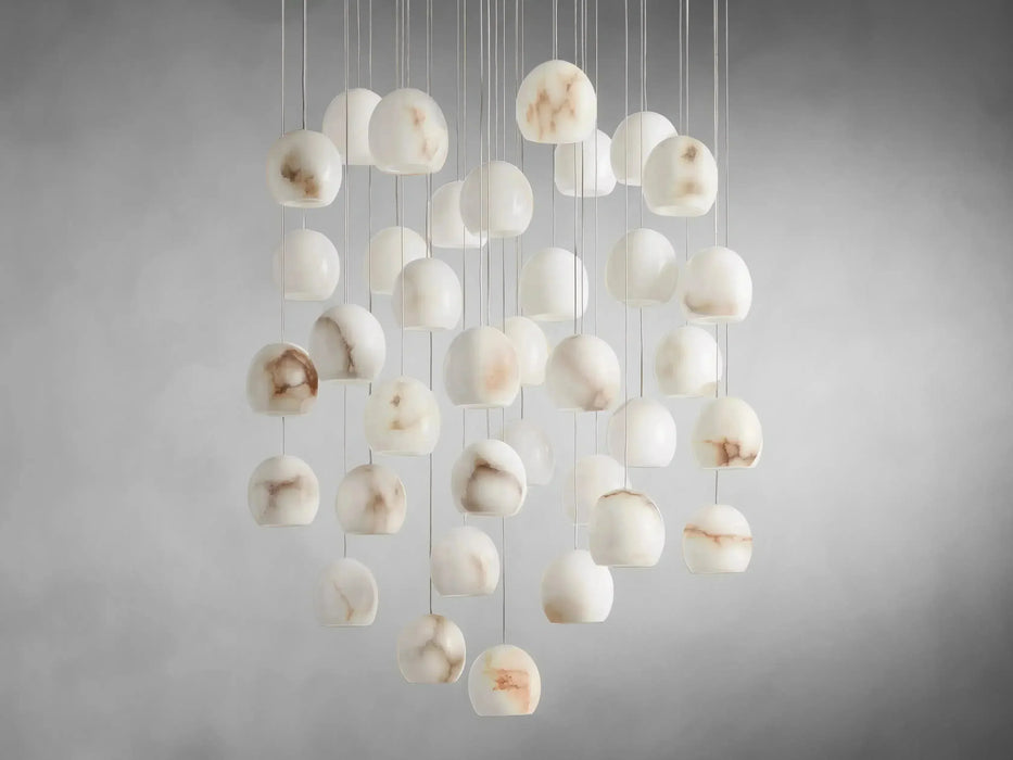 Arica Round Chandelier 3/7/15/36 Light-DWHOME