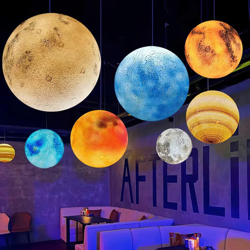 Planet Shape Pendant Lamp-DWHOME