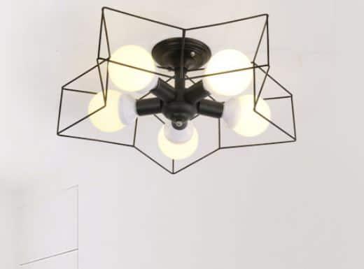 KLARA Star Frame Ceiling Lamp - DWHOME