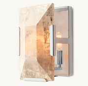 Villano Calcite Crystal Wall Sconce-DWHOME