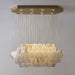 Natural Marble Modern Chandelier-DWHOME