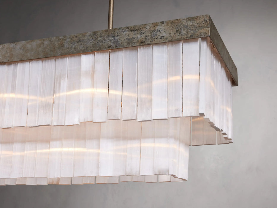 Cameron Rectangular Chandelier 49''59''-DWHOME