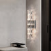 Bacci Indoor Crystal Wall Sconce.