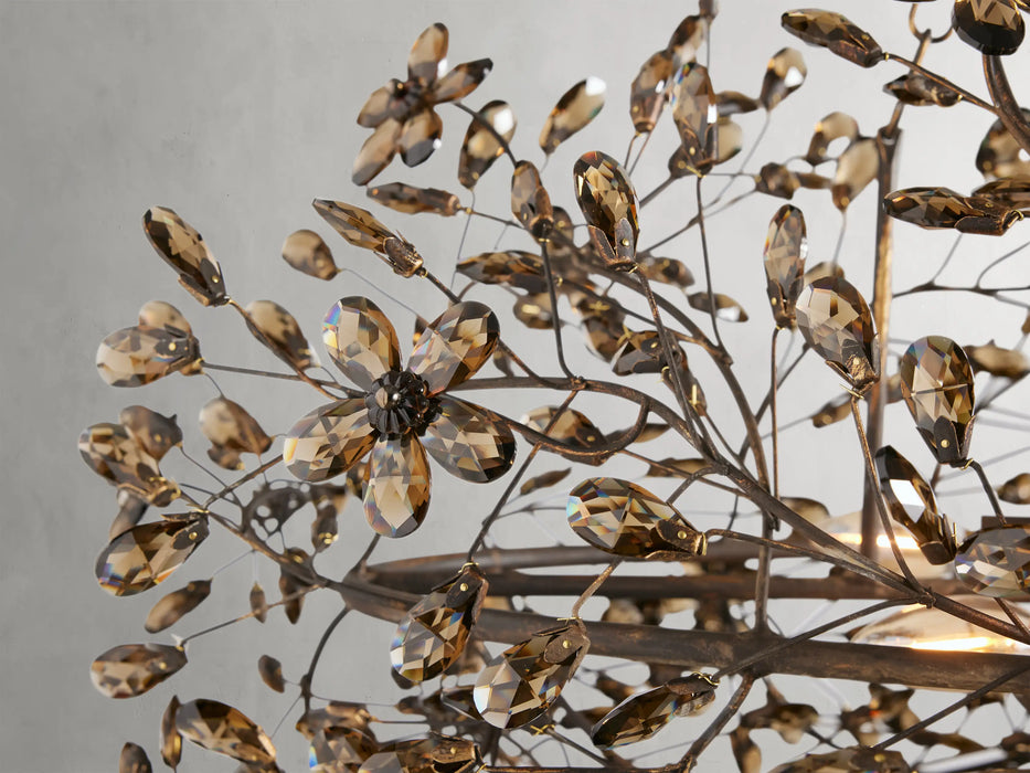 Fiore Oval Chandelier 62''74''-DWHOME
