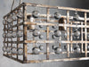 La Cage Rectangular Chandelier 7 Light-DWHOME