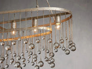 Aubrey Oval Chandelier-DWHOME