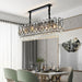 Molini Dining Room Crystal Chandelier.