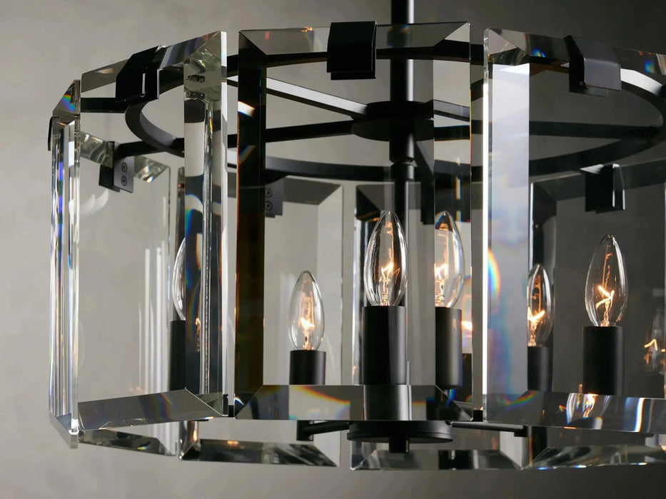 Amaya Round Chandelier 5/7 Light-DWHOME
