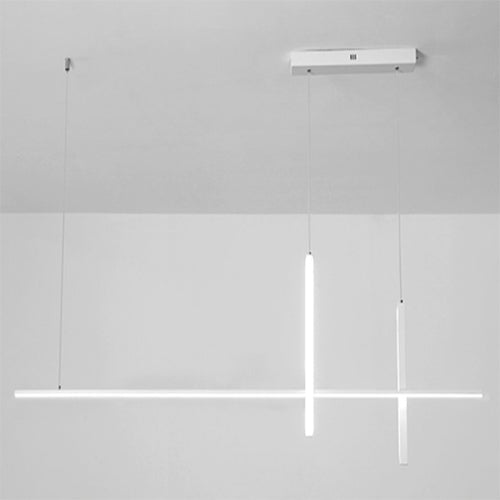 Modern Minimalist Long Line LED Chandelier.