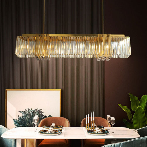 Gerano Crystal Dining Room Chandelier.