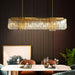 Gerano Crystal Dining Room Chandelier.