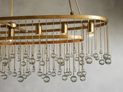 Aubrey Oval Chandelier-DWHOME