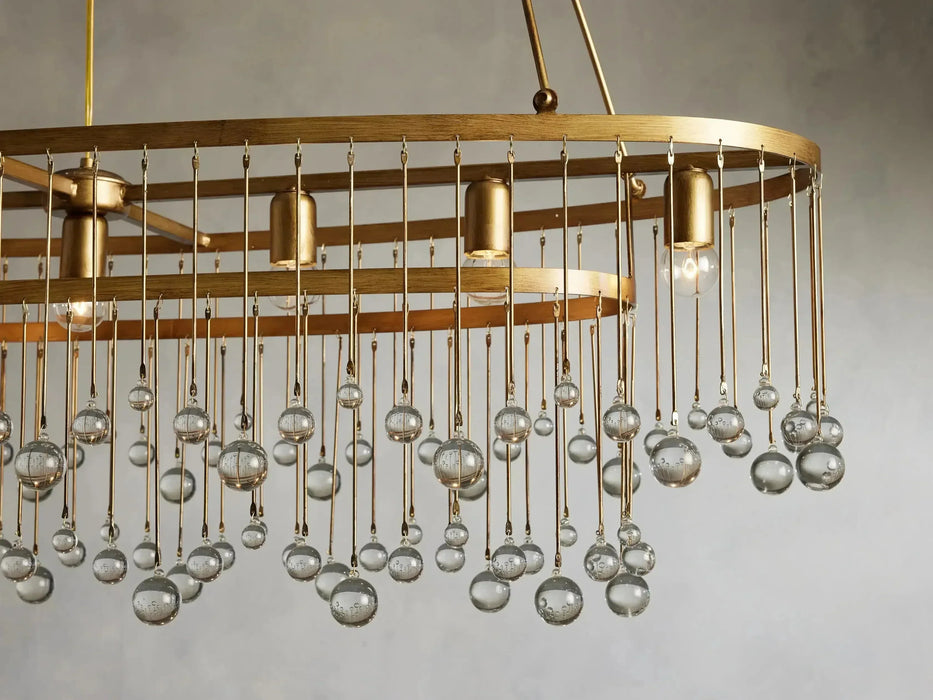 Aubrey Oval Chandelier-DWHOME