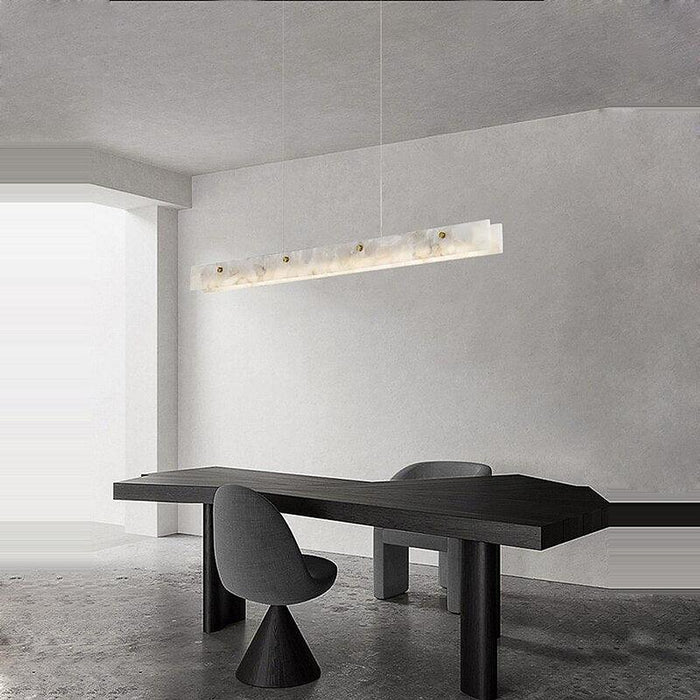 60" Natural Marble Dining Room Chandelier-DWHOME