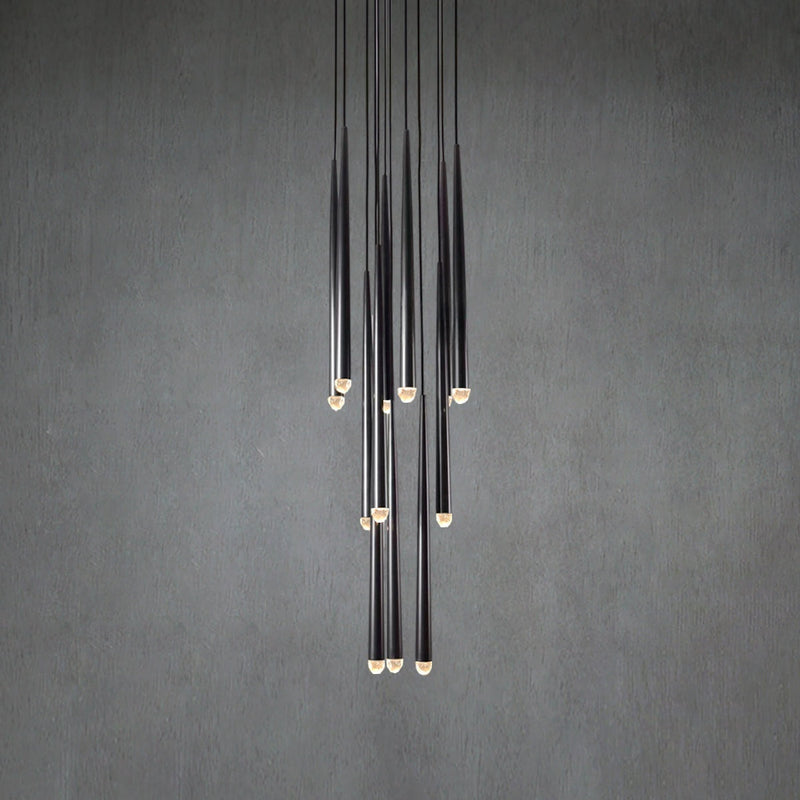 Aquitain Modern Round Chandelier 18"-DWHOME