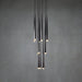 Aquitain Modern Round Chandelier 18"-DWHOME