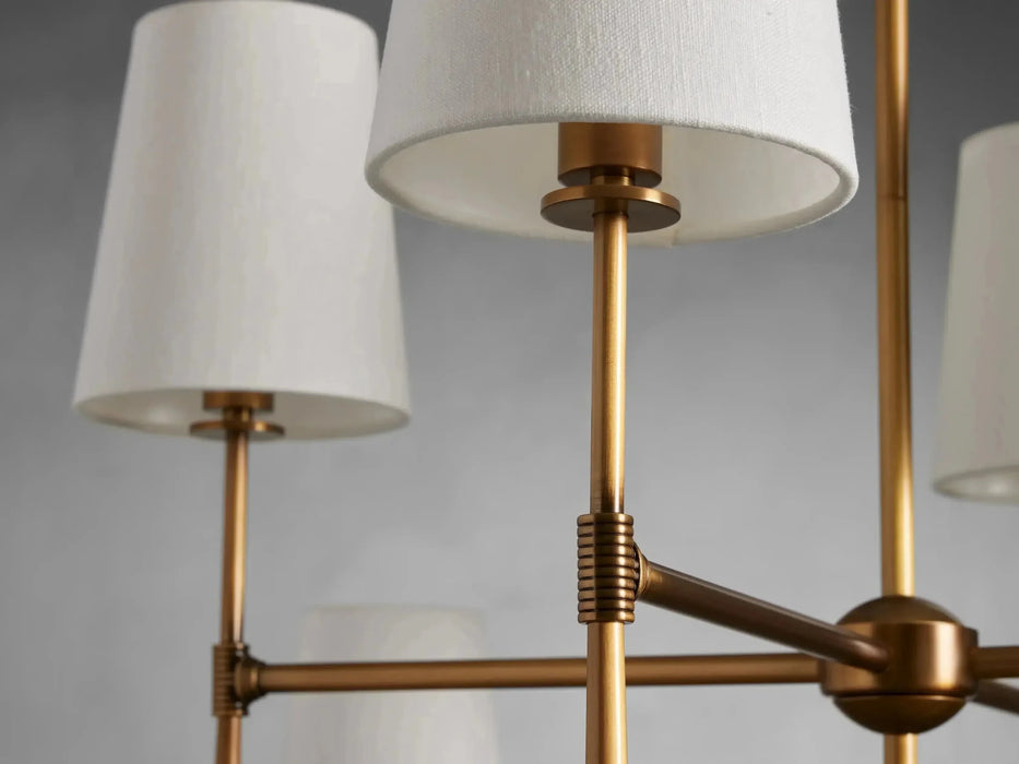 Rhodes 2-Tier Round Chandelier-DWHOME