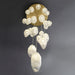 Frost Glass Pendant Foyer Chandelier-DWHOME