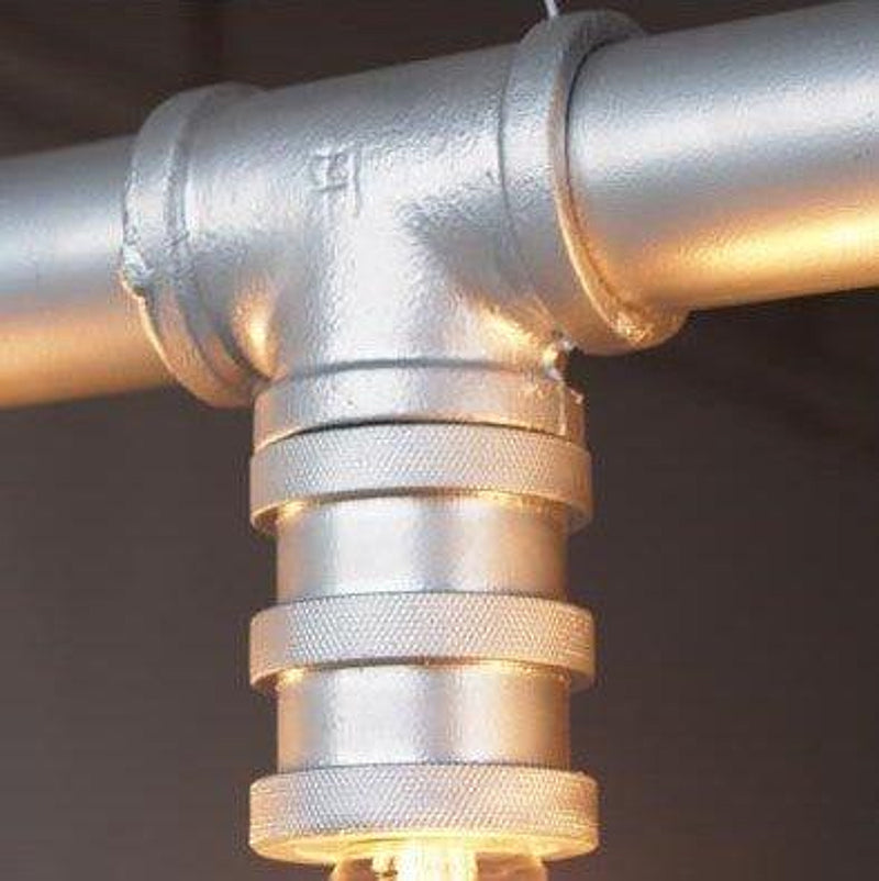 4 head water pipe industrial pendant light-DWHOME
