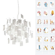 Chandelier en papier-DWHOME