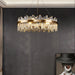 Asti Crystal Modern Chandelier.