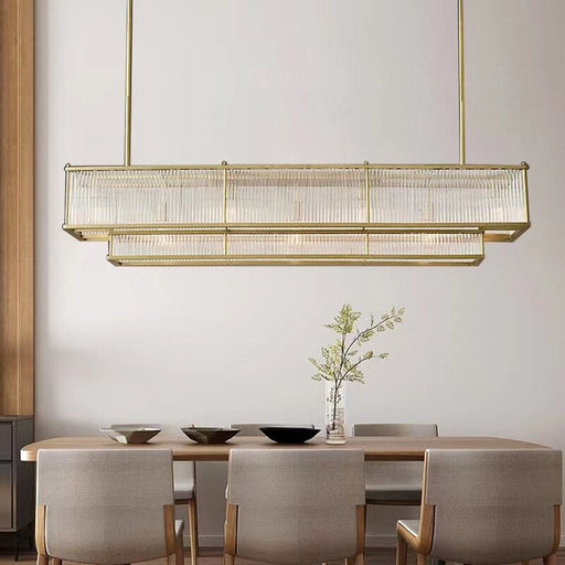 Gerano Crystal Kitchen Island Chandelier.