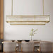 Gerano Crystal Kitchen Island Chandelier.