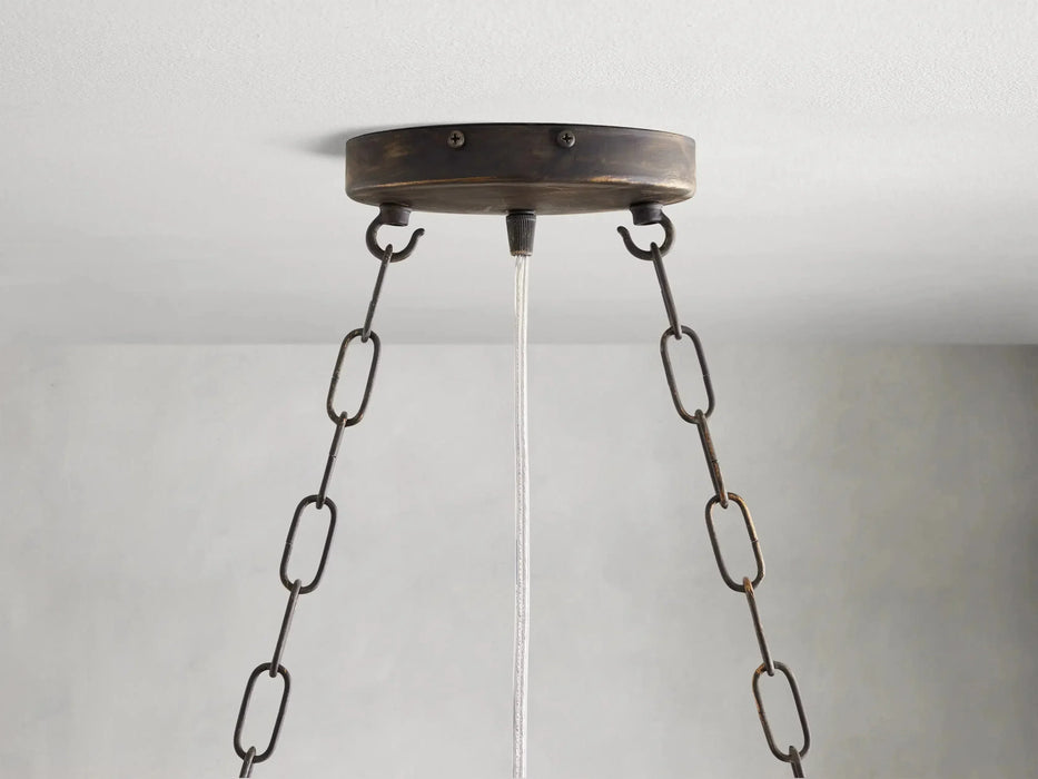 Fiore Oval Chandelier 62''74''-DWHOME
