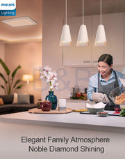 44015 Philips Dining Pendant Light Three Header Modern Simple Room Dining-DWHOME