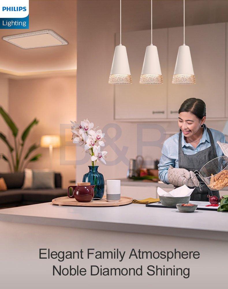 44015 Philips Dining Pendant Light Three Header Modern Simple Room Dining-DWHOME