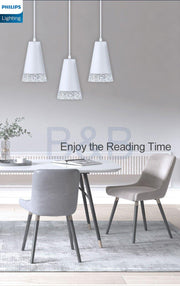 44015 Philips Dining Pendant Light Three Header Modern Simple Room Dining-DWHOME