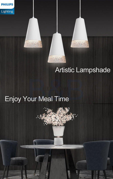 44015 Philips Dining Pendant Light Three Header Modern Simple Room Dining.