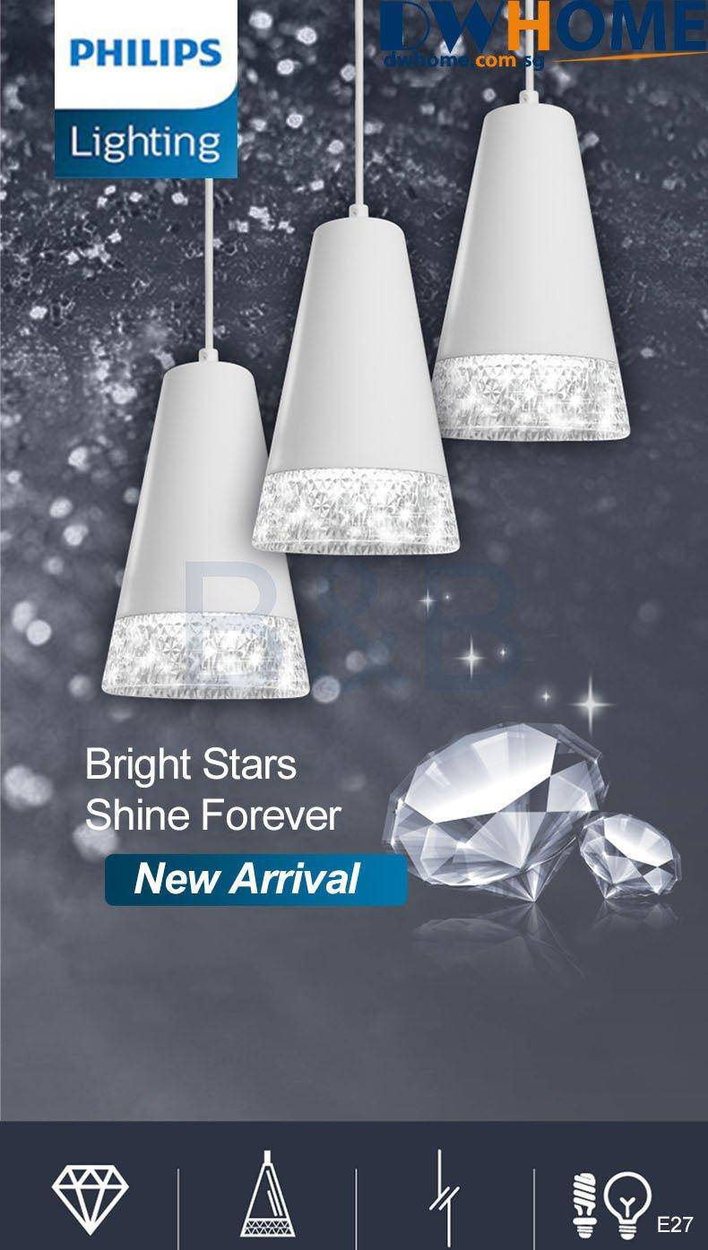 44015 Philips Dining Pendant Light Three Header Modern Simple Room Dining-DWHOME