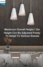 44015 Philips Dining Pendant Light Three Header Modern Simple Room Dining-DWHOME