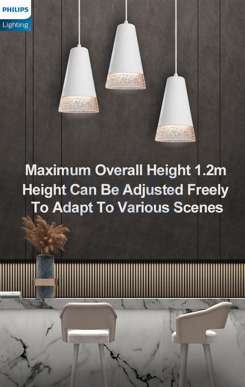 44015 Philips Dining Pendant Light Three Header Modern Simple Room Dining-DWHOME