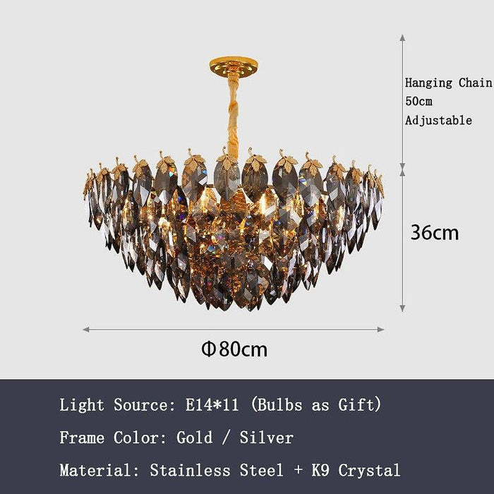 Lazzo Collection Modern Chandelier-DWHOME