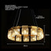 Gio Collection Crystal Modern Chandelier.