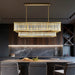 Gerano Crystal Kitchen Island Chandelier.