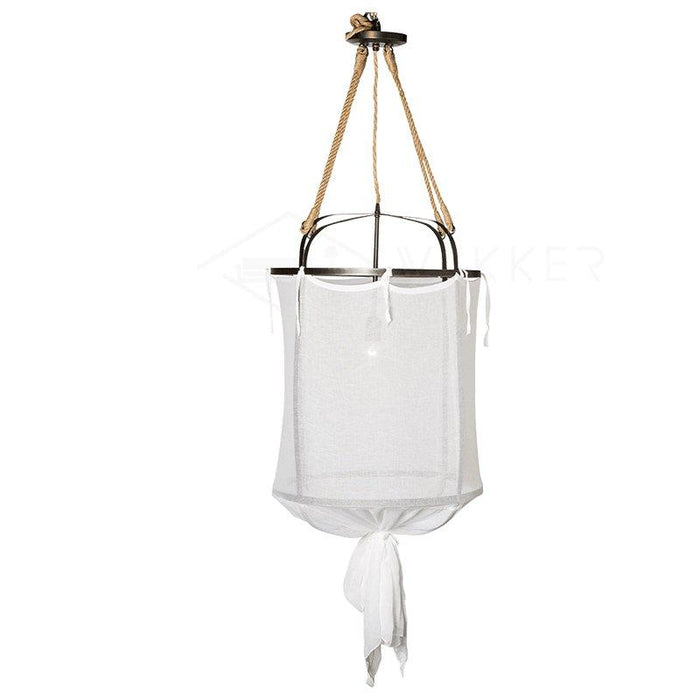 Provence Linen Pendant Light-DWHOME