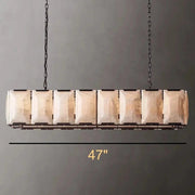 Villano Calcite Crystal Dining Room Chandelier-DWHOME