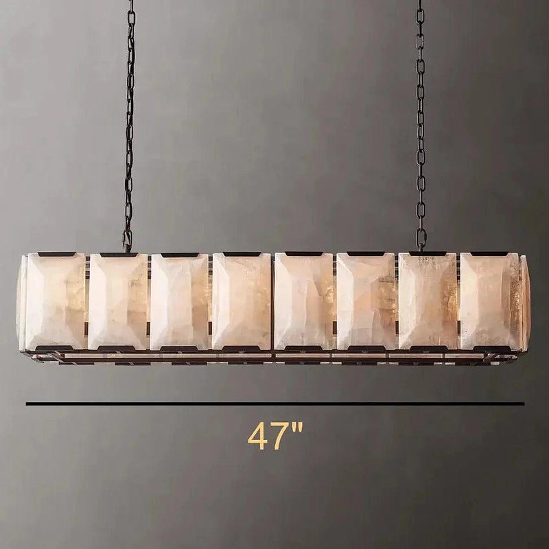 Villano Calcite Crystal Dining Room Chandelier-DWHOME