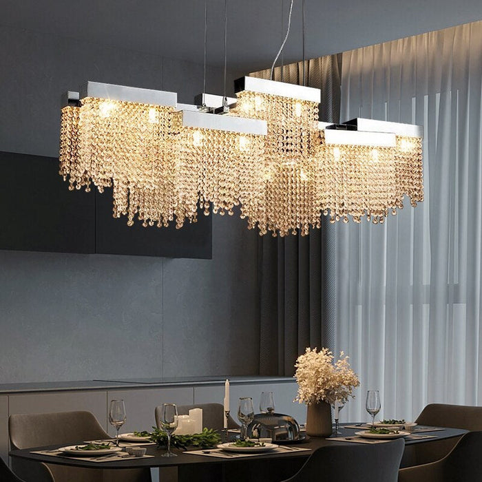 Alleri Crystal Dining Room Chandelier.