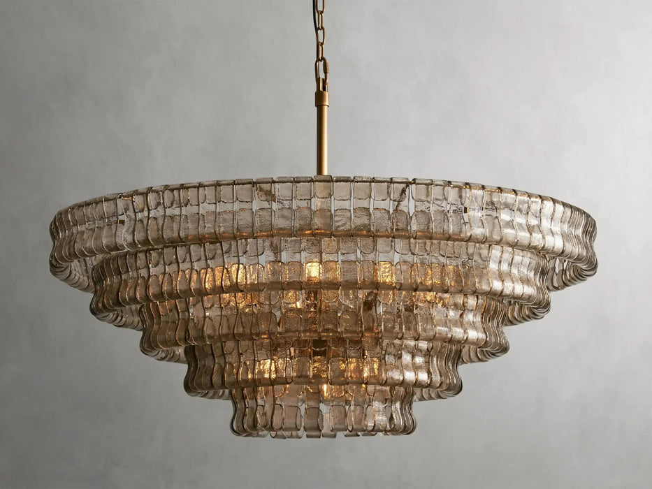 Ghiaccio Round Chandelier 36''48''-DWHOME
